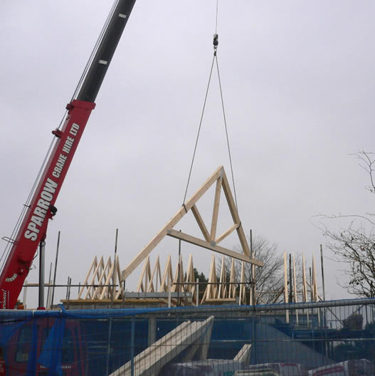 Crane on Site